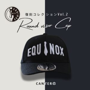 EQUINOX 黒 キャップ Silk Horse Club